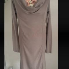 dress Bnwt mink shade cowl neckline dress size medium