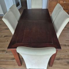Table and chairs