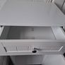 Small white freestanding bathroom cabinet Image 3