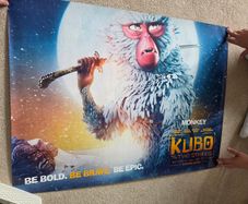 Kubo and the Two Strings Monkey character movie poster