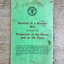 Vintage 1965 Survival in a Nuclear War Booklet Cosaint Shibhialta Bas Beatha Image 6