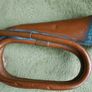 WW1 US Army M1892 field trumpet (bugle) dated 1915 and maker marked "JW York & Sons, Grand Rapids, Michigan, USA". Complete with mouthpeice. Image 10