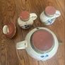 Judy Greene Connemara collection large coffee  or  tea pot and a pair of large matching mugs Image 6