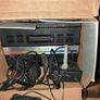 Atari 2600 junior colour console two joysticks,a quick shot controller all cables and wires + 9 games Image 4