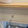 Linen Grey 2 Drawer Console Table Image 8