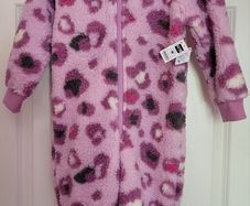 Girls Fleece Onsie 4-5yrs