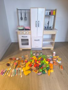 KidKraft play kitchen with accessories