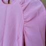 Light Pink Leg of Mutton Short Puff Sleeve Top size 34 Image 5