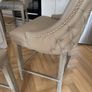 3 Leather bar stools Image 9
