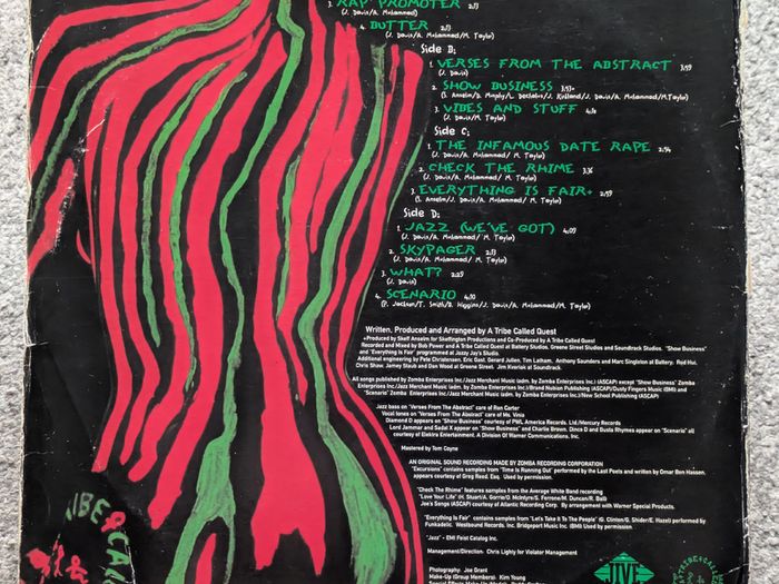 A Tribe Called Quest LP 2