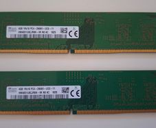 Sk Hynix 8GB (2 x 4GB) PC4-21300 DDR4-2666MHz Desktop Memory
