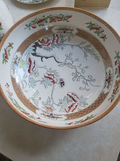 Antique jug and basin