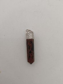 Mahogany Obsidian Crystal Pendant