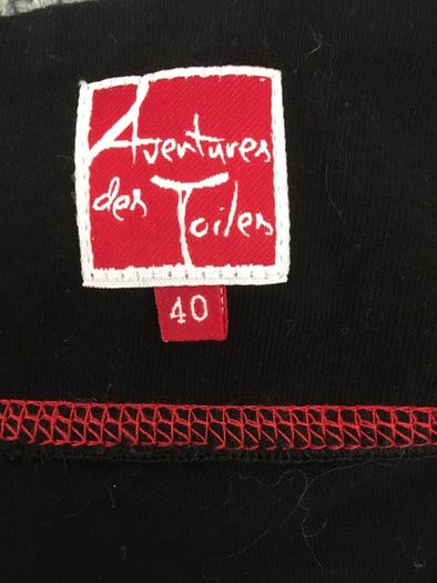 Vintage Top - Aventures des Toiles--Size 12 (EU 40)