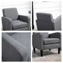 SALE Modern Fabric Accent Chiar Club Armchair Sofa with Padded Seat (FREE SHIPPING) Image 9