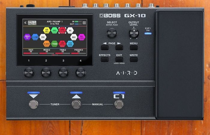 Boss Gx 10 plus Boss BT Dual Bluetooth adapter plus Boss FS7 dual footswitch