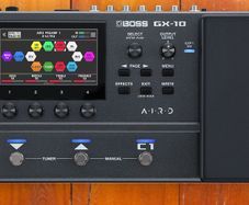 Boss Gx 10 plus Boss BT Dual Bluetooth adapter plus Boss FS7 dual footswitch