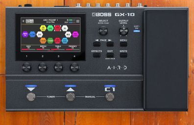 Boss Gx 10 plus Boss BT Dual Bluetooth adapter plus Boss FS7 dual footswitch