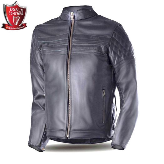 49% OFF - Bela Merlin Bikers Leather (Cowhide) Jacket - Black - FREE SHIPPING