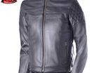 49% OFF - Bela Merlin Bikers Leather (Cowhide) Jacket - Black - FREE SHIPPING