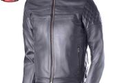 49% OFF - Bela Merlin Bikers Leather (Cowhide) Jacket - Black - FREE SHIPPING