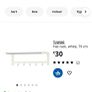 TJUSIG Hat rack, white Image 2