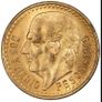 Dos y medio pesos Gold coin Image 3
