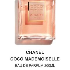 Chanel Coco Mademoiselle 200ml parfum for her