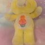 Birthday Bear HTF Carebear Kenner American Greetings Corporation AGC 1983 Plush Teddy 12inch Large Vintage Image 3
