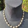 18k Gold Plated Pearl Necklace(Vintage) Image 2