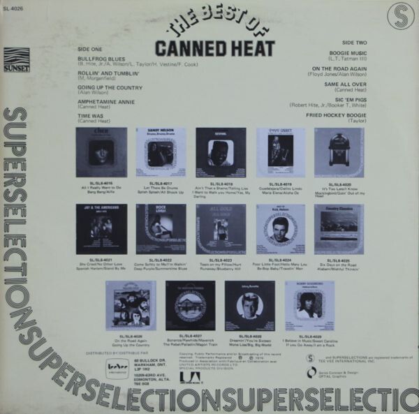 Canned Heat  The Best Of Canned Heat