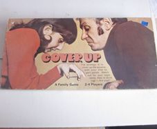 Vintage Cover Up Board Game 70's