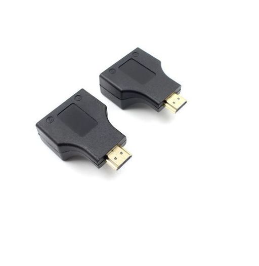 HDMI Extender to Dual Ports RJ45 CAT5e CAT6 Cable up to 30 Metre HDTV PS3 STB