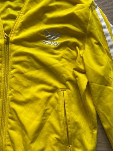 Adidas Originals Women's Firebird Tracksuit Top - Yellow