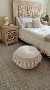 Rare ethnic puff from Antigua Guatemala