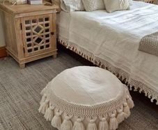 Rare ethnic puff from Antigua Guatemala