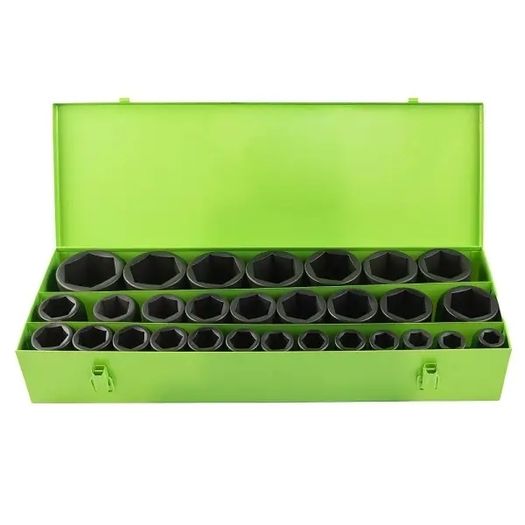 DSD Tools 29-Piece 3/4-Inch Drive Deep Impact Socket Set