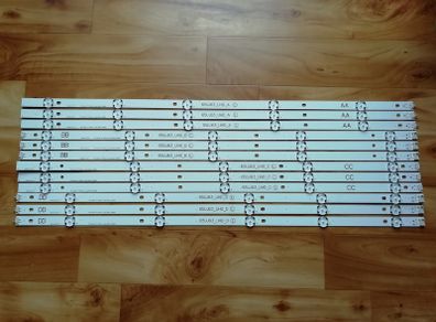 New Full  Backlight Set For Lg 65uj630v 65uj634v 65uj6300 65uk6100plb 65uj5500 Innotek 17y 65inch_a  65uj63_uhd_a B C D