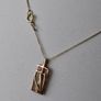 Vintage 9 CT gold necklaces, pendans.  Price from 65 euro Image 9