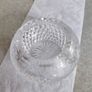 Vintage Small Heavy Bohemia Hand Cut Lead Crystal 24% Au Plomb Czechoslovakia small bowl . Image 7
