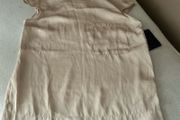 Zara Cream Silky Top BNWT Medium