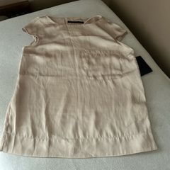 Zara Cream Silky Top BNWT Medium