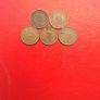 5 X 1970s British 'New' Halfpenny Image 2