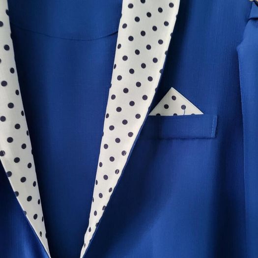 Royal blue dress suit, Size 20-22