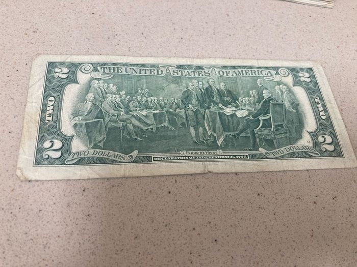 USA 1976 2 Dollars banknote