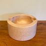 Vintage Danish Bodum Solid Staved Wood Bowl Image 2