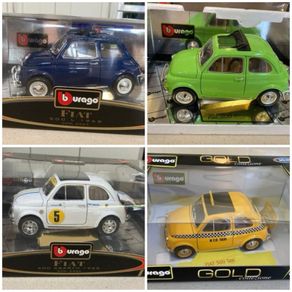 Fiat 500 L 1968 1/16 Lot of Four