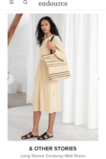 Corduroy Dress &Stories