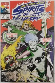 Ghost Rider / Blaze: Spirits Of Vengeance #4 1st Appearance Deathspawn & Venom Appearance (1992)
