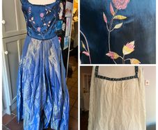 fancy dress handmade medieval dress and top